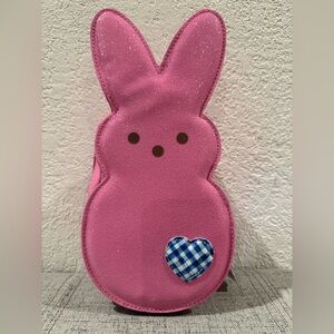 PEEPS Pink Marshmallow Bunny Mini Backpack NWT